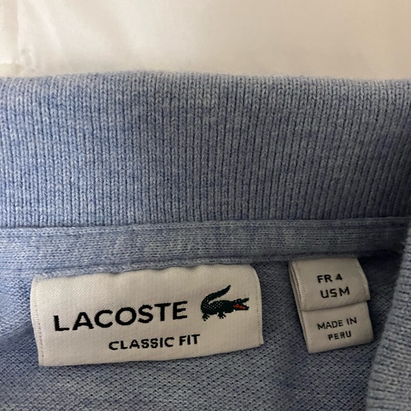 Lacoste polo. For sale individually $40 per shirt. Will make deal if buy bulk - Picture 3 of 5